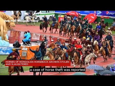 Fast Five:  Mongolia Today