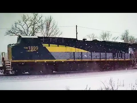 FRA Car on End Of Amtrak! CSX Heritage Unit! 3 BNSF Engines Power Tanker Train! Train Meets + More!