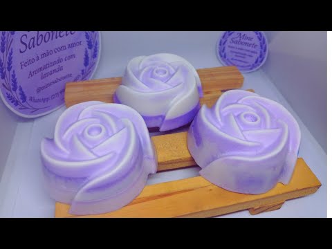 Sabonetes Clareador Natural com toque de Lavanda - delicados e eficientes