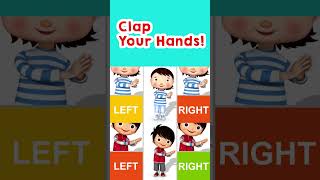 Clap Your Hands Song | Up High, Down Low, Left & Right! 👏