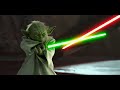 Master Yoda and Count Dooku: A Jedi Confrontation