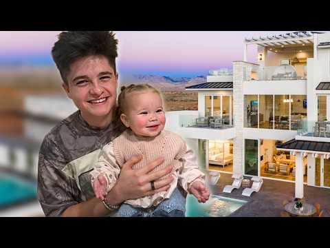 Road Trip To Babysit My Niece! | Touring Million Dollar Homes...