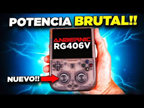 ▶️ ANBERNIC RG406V la ULTRA GAMEBOY más POTENTE review en español