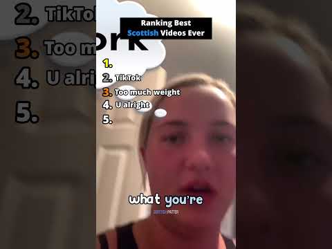Best Scottish Accent Videos #shorts