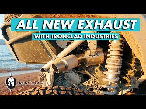 A QUIETER RACE EXHAUST?? FT. IRONCLAD'S LATEST EXHAUST | CHUPACABRA OFFROAD