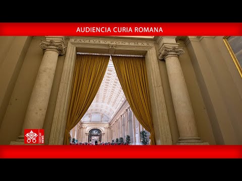 Audiencia Curia Romana          21 diciembre de 2024 - Papa Francisco