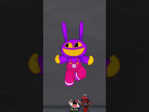 Speed art Mini Jax on Roblox #shorts #roblox #art #drawing