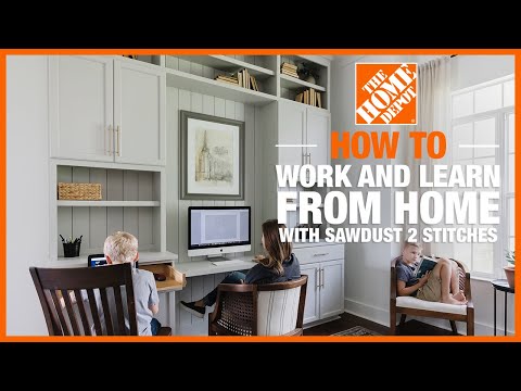How to Set Up a Work From Home/Home School Space