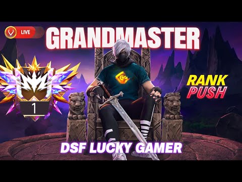 Rank push ⚡️ New Season 🔥 Grandmaster Rank push Live 🤯| #freefirelive