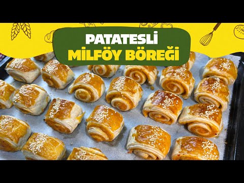 Kısa Sürede Efsane Patatesli Milföy Böreği! 🔥 Çıtır Çıtır Lezzet!