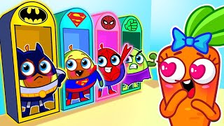 Super Baby Rescue Team | Choose Your Hero | Superhero Babies | VocaVoca Friends | Kids Songs
