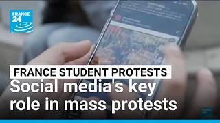 YouTube video thumbnail: Calls to Block Social Media Platforms for Minors in France Amid School Protests