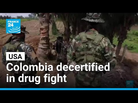 YouTube video thumbnail: The United States Decertifies Colombia as Ally in Drugs Fight