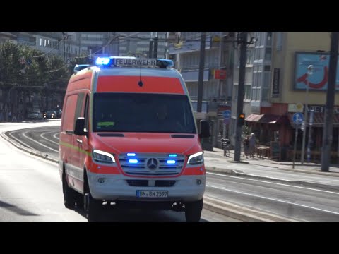 GW-Tier FW 2 + GW-Mess FW 3 BF Bonn mit Dauerhorn