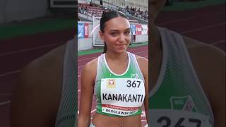 She Runs Fast… and Looks Even Better! #shorts #athletics