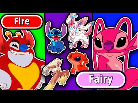 What if Lilo & Stitch Experiments were Pokemon Gym Leaders?