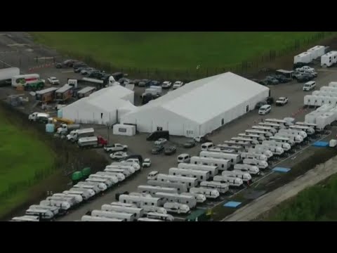 YouTube video thumbnail: Detainees at Alligator Alcatraz Allege Inhumane Conditions at Detention Center