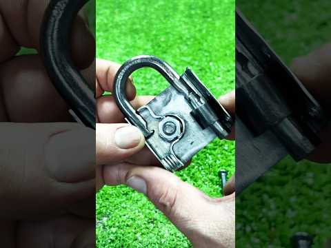 Simple idea #easytools #mydiystyle # New style for lock #handmade