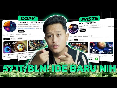 FULL TUTOR! COPAS CHANNEL LUAR NEGERI FULL AI AMAN MONET! Cara Dapat Uang dari Youtube 2025 Terbaru
