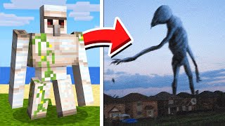 Mobs de Minecraft CAPTADOS EN LA VIDA REAL 😱