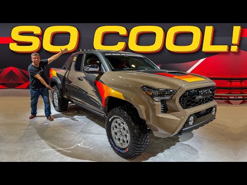 Here Are Four of The Most Interesting Toyota Trucks at SEMA This Year!