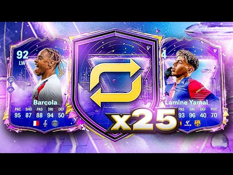 25x 88+ FUTURE STARS TRADE IN PACKS! 😱 FC 25 Ultimate Team