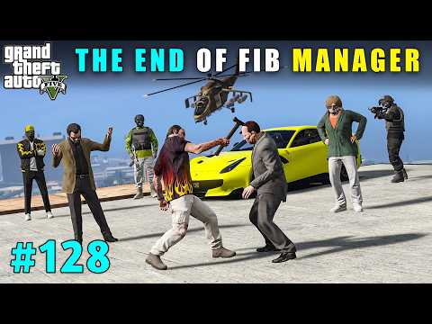 The End Of FIB Senior Manager | Gta V Gameplay