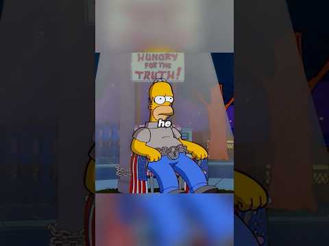 Homer’s Hunger Strike for Springfield’s Team#thesimpsons #simpsons #fypシ゚viral #cartoon ##film