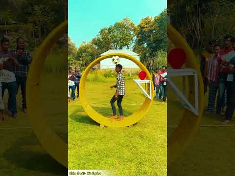 ফুটবল মেরে বেলুন ফাটানো 😂 #rakshabandhan #cover #music #unfrez