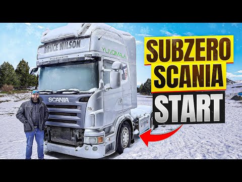 Reviving My Scania in Finland! COLD START After Months of Sitting