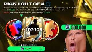 Spending 500k Tokens On Player Picks!! FC MOBILE