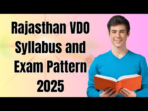 Rajasthan VDO Syllabus And Exam Pattern 2025 || VDO Syllabus || VDO Exam Pattern