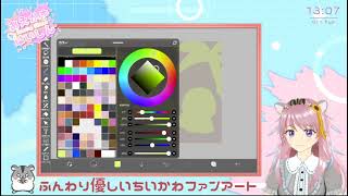 【お絵描き雑談】優しい絵が描けるようになりたい