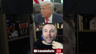 Loucura: "Canadá e México fazem o que EU MANDO fazerem", Trump diz #shorts