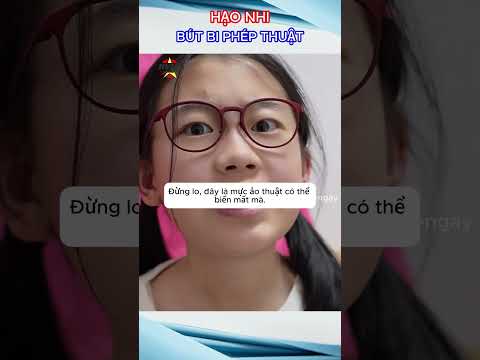 Hạo Nhi Bút bi ảo thuật #haihuoc #giaitri