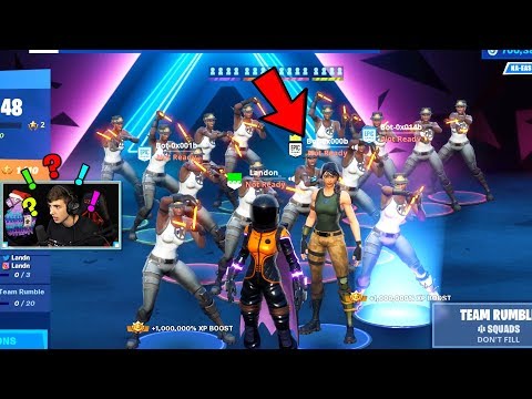 Never Before Seen FORTNITE BOTS Invaded My Lobby.. *INSANE*