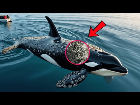 An Orca Covered in Millions of Barnacles Was Successfully Rescued by a Rescue Team