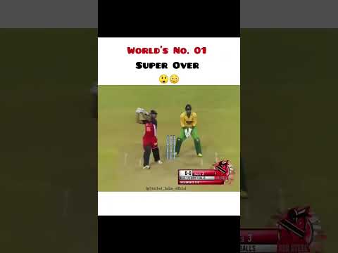 World's Super over #trendingshorts #cricketshorts #youtubeshorts #cricketcatch