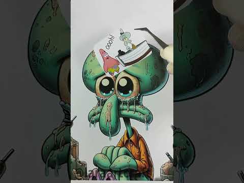 Squidward Tentacles be happy for a day!!! #shorts