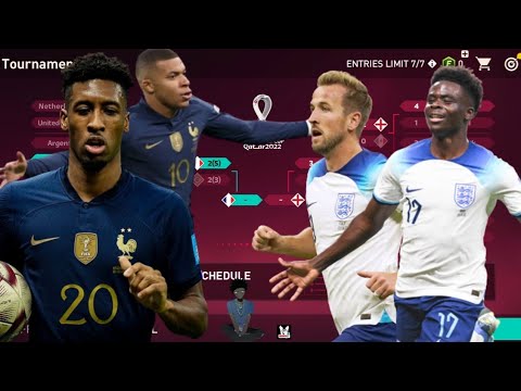 France Vs. England World Cup Final (Full Time & Extra Time & Penalty)