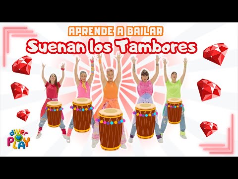 Diverplay baila Coreokids - 🥁SUENAN LOS TAMBORES 🥁 Canción infantil divertida & PAUSA ACTIVA