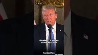 USA unter Trump: Das Weiße Haus ist jetzt auf Tiktok