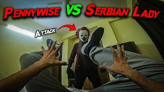 Pennywise vs Flyingmeenaboi Part 2 | Horror pov