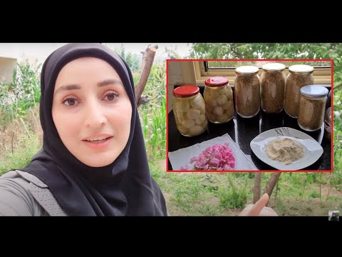 يدوم 5 سنوات 😯 بدون ثلاجة ، وصفة قروية لأيام الشتاء الباردة