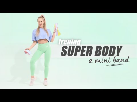 SUPER BODY Z GUMAMI MINI BAND | TRENING CAŁEGO CIAŁA | 45 MIN | Agata Zając