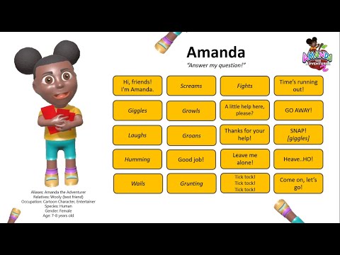 Amanda The Adventurer 2 SOUNDBOARD Part 1 | AMANDA THE ADVENTURER SECRET VOICELINES