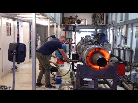 ГТУ-1000 турбина МЕГАВАТТНОГО класса - Пуск по простому по домашнему на ИЗИ короче