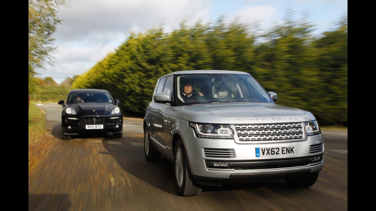 Range Rover v Porsche Cayenne tested on-road - autocar. co. uk