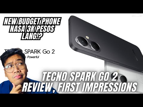 TECNO SPARK GO 2 REVIEW AND FIRST IMPRESSIONS: NEW BUDGET PHONE NA SOBRA SULIT DIN NG SPECS!