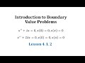 Eigenvalues and Boundary Value Problems